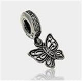 Sterling Silver DIY Butterfly Charms for Snake Chain Bracelets