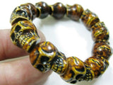 Skull Bracelet Men's Gothic Punk Rock Jewelry for Party