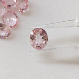Ruihe Pink Lab-grown Oval Gemstone DIY Jewelry Making