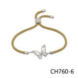 Heart Chain Bracelet Women Charms Engagement