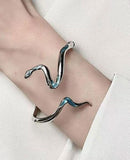 Vintage Snake Bracelet Unisex Open Bracelet Banquet Jewelry