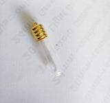 100pcs/lot 6X30mm Rice Vial Glass Wishing Bottle with Cap