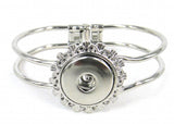Alloy Wheel Gear Decoration Open Cuff Bangle Bracelet