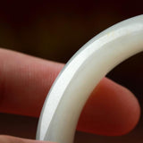 Natural Hetian Jade 54mm-64mm Bracelet for Mom and Girlfriend