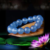 Koraba Agate Chalcedony Bracelet 10mm Elastic Beads