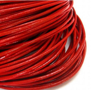10m Necklace Bracelet DIY Leather Cord 2mm