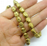 Quartz Crystal Hematite Craft Beads Pendant Necklace 15''