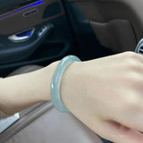 Two-color Princess Jadeite Bracelet, 54mm-64mm