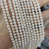 4-4.5mm Natural Freshwater Pearl Round Shape High DIY Loose Bead