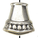 Metal Bead Caps Dangles Charms Tassels Antique Bronze Silver 30pcs