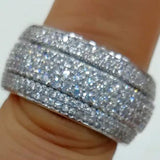 Spill Circle Statement Rings For Women Wedding Dubai Bridal Finger Rings