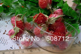 100pcs Red Flower Stuffing for Glass Vials Pendant