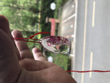 Nature Stone Crystal Necklace Raw Stone Pendant