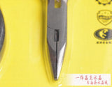 3PCS Jewelry Making Pliers Tools Curved Needle Forceps