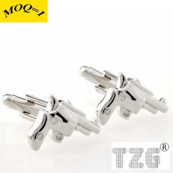 TZG11060 Handgun Pistol Cufflink Cuff Link Pair