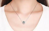 Life Tree Green CZ Silver Dangle Charm Bead Fits Bracelet 925 Silver