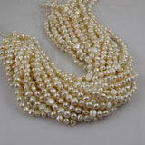 5-6mm Baroque Freshwater Pearl Loose Beads DIY Jewelry Making