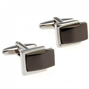 Elegant Metal Cufflink Set - Pack of 5 Pairs