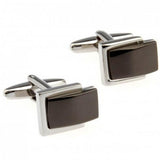 Elegant Metal Cufflink Set - Pack of 5 Pairs