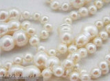 Baroque Double Freshwater Pearl Necklace 19''