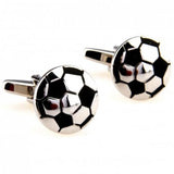 Football Cufflink Set - 2 Pairs Promotional Deal