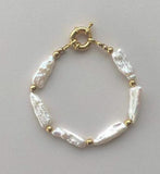 Charming Baroque Pearl Bracelet - Fine Jewelry Gift