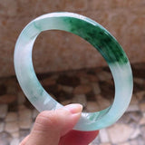 Zheru Jade & Flower Two-Tone Bracelet, Princess Jewelry