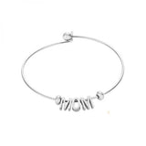 Mother's Gift Bracelet From Son Daughter Stainless Steel Jewelry