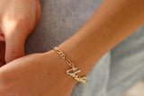 Personalized Name Bracelet for Her, Customized Gift, Dainty Name Bracelet