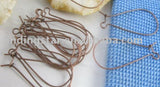 2000PCS Antiqued Copper Kidney Earring Wire M603