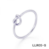 Silver Red Rope Bangle Bracelet Women Gift Chain LLR05