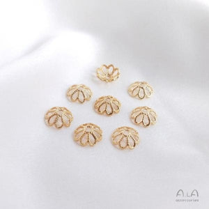 Flower Hat Beaded Caps Separator DIY Findings Jewelry 