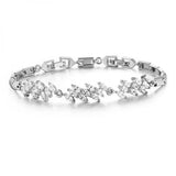 Cubic Zircon Crystal Bracelets For Women Wedding Party Gift