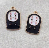 20pcs Japanese Enamel Metal Charms Pendants for Jewelry Making