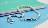 925 Sterling Silver Bracelet Deluxe Jewelry For Man and Woman