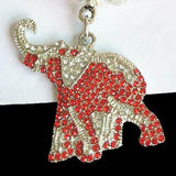 DST Greek Sorority University Women's Elephant Charm Accessories