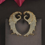 Feather Shape Multicolor Women Ear Cuff Earring Brincos Punk Style