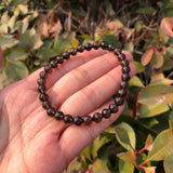 Fengbaowu Smoky Quartz Bracelet 128 Facets Crystal Healing Stone Jewelry Gift