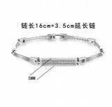 Moissanite Tennis Bracelet 18K 14K Solid Silver D VVS1 Round Engagement