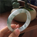 Burmese Jadeite Flower Bracelet Princess Jewelry Gift