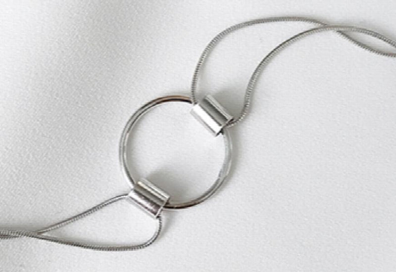 925 Silver Snake Bone Wire Bracelet for Women