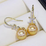 S925 Sterling Silver Pearl Earrings DIY Accessories