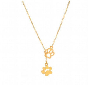 10pcs Dog Claw Best Friend Forever Necklace Set
