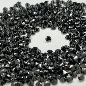 Zhanhao Moissanite Beads 1Carat Melee Loose Gemstones Round Colored Moissanite