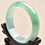 Burmese Jadeite Light Green 54mm-64mm Bracelet