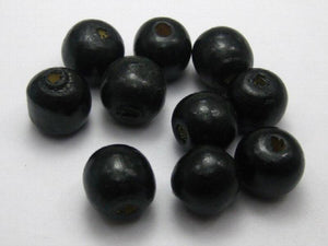 50 Round Wood Beads 16mm Wooden Beads Natural Color Craft Supplies