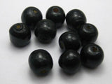 50 Round Wood Beads 16mm Wooden Beads Natural Color Craft Supplies