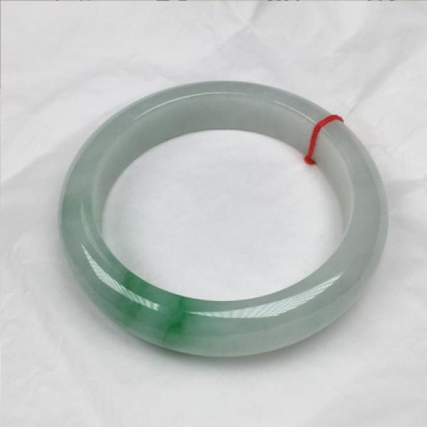 Burmese Jadeite Green Flower Bracelet Princess Jewelry Gift