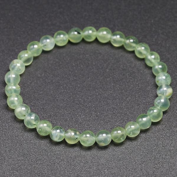 Natural Grape Stone Elastic Bracelet 6 mm 8 mm 10mm