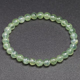 Natural Grape Stone Elastic Bracelet 6 mm 8 mm 10mm